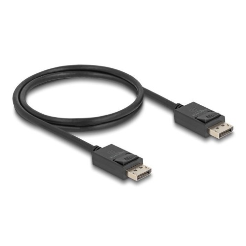 Delock 80492 cable displayport 16k 30 hz / 8k 60 hz 40 gbps 1 m