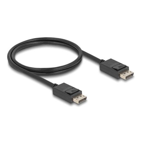 Delock 80492 cable displayport 16k 30 hz / 8k 60 hz 40 gbps 1 m