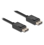 Delock 80492 cable displayport 16k 30 hz / 8k 60 hz 40 gbps 1 m