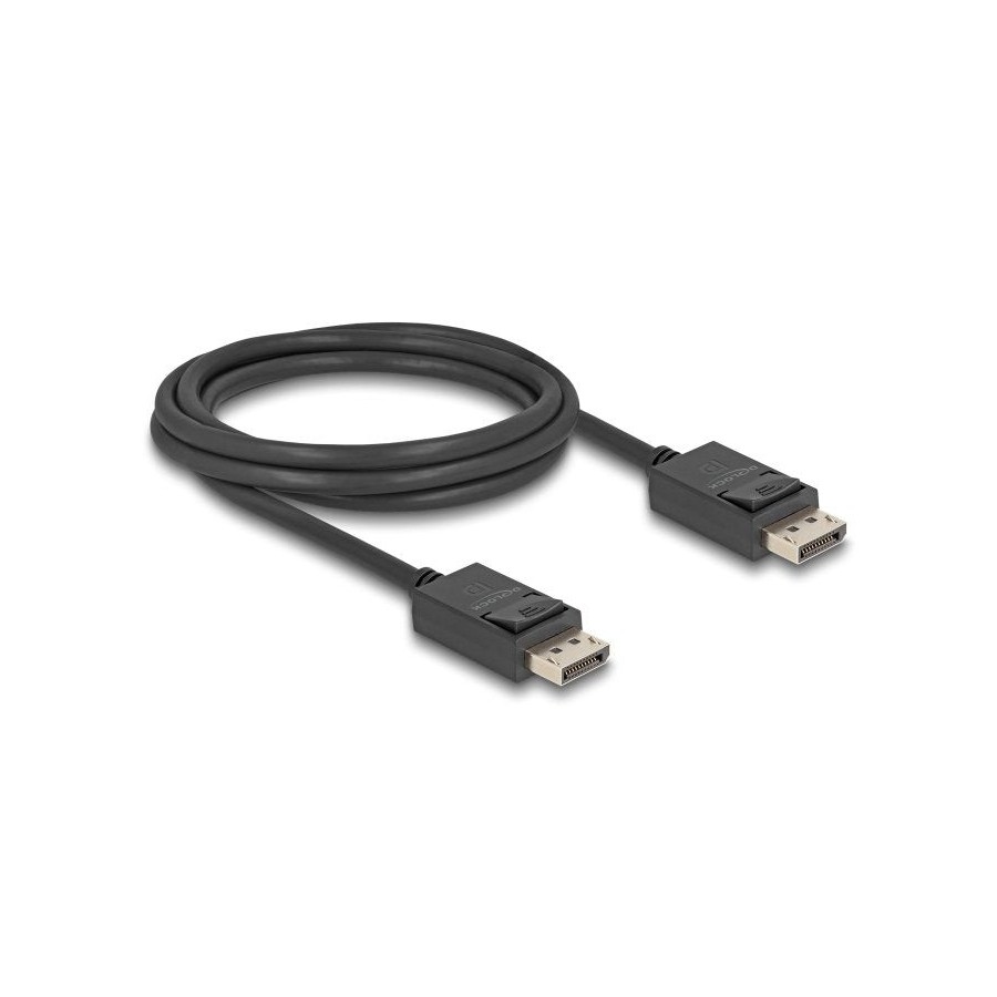 Delock 80493 cable displayport 16k 30 hz / 8k 60 hz 40 gbps 2 m