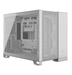 Caja pc corsair geh midi 2500d airflow tempered glass blanco