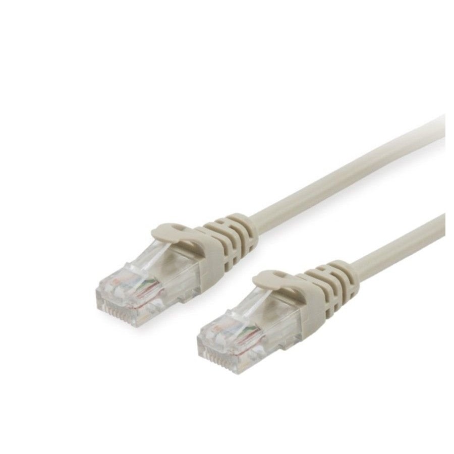 Equip cable de red rj45 cat6 u/utp 20m gris  625419