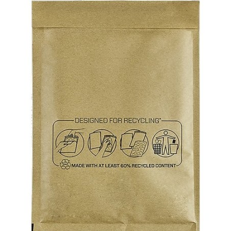 Bankers box pack de 100 bolsas de burbujas acolchada - medida 180x260mm - burbujas interiores para amortiguacion -