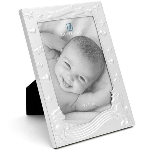 Zilverstad unicorn  10x15 portrait metal frame 6915231