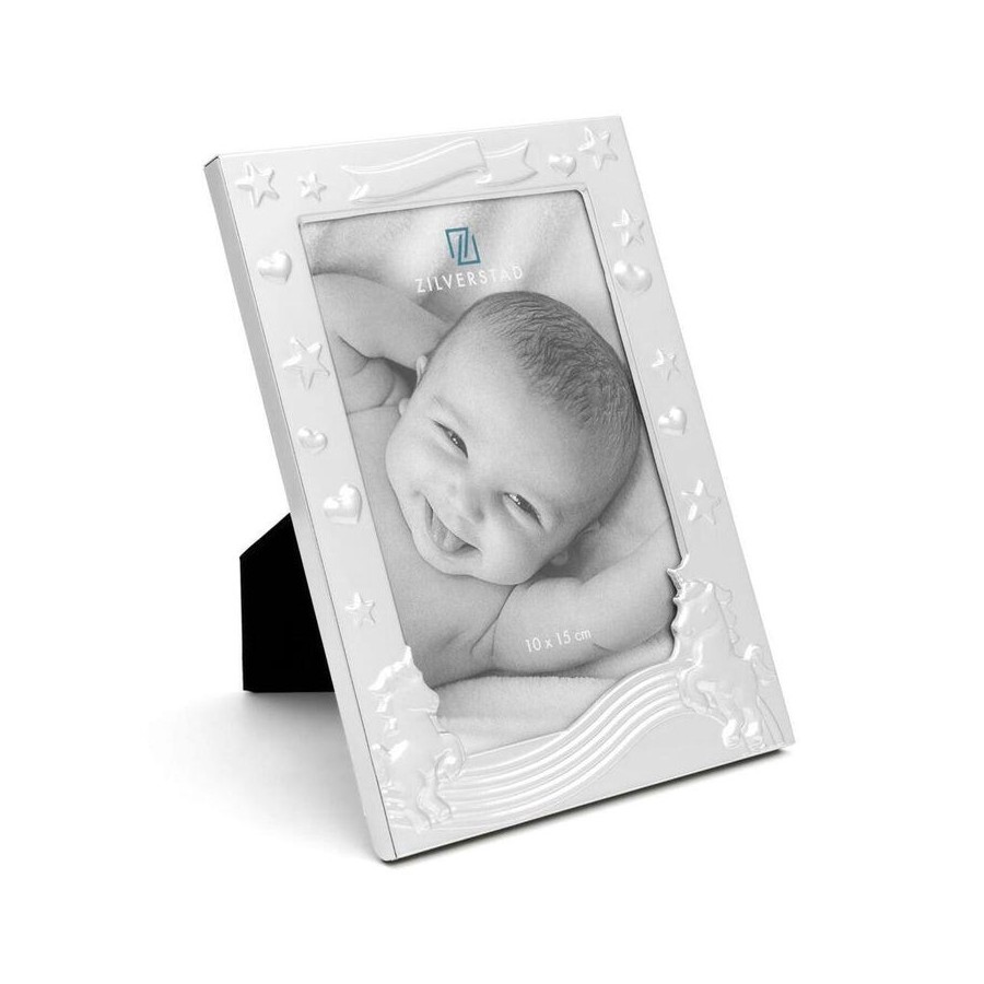 Zilverstad unicorn  10x15 portrait metal frame 6915231