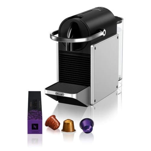 Cafetera  delonghi en 127.s nespresso pixie silver