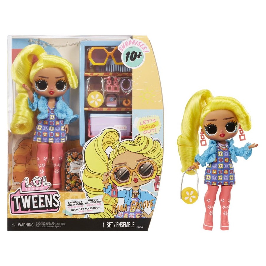 Muñeca mga entertainment l.ol surprise tweens - hana groove