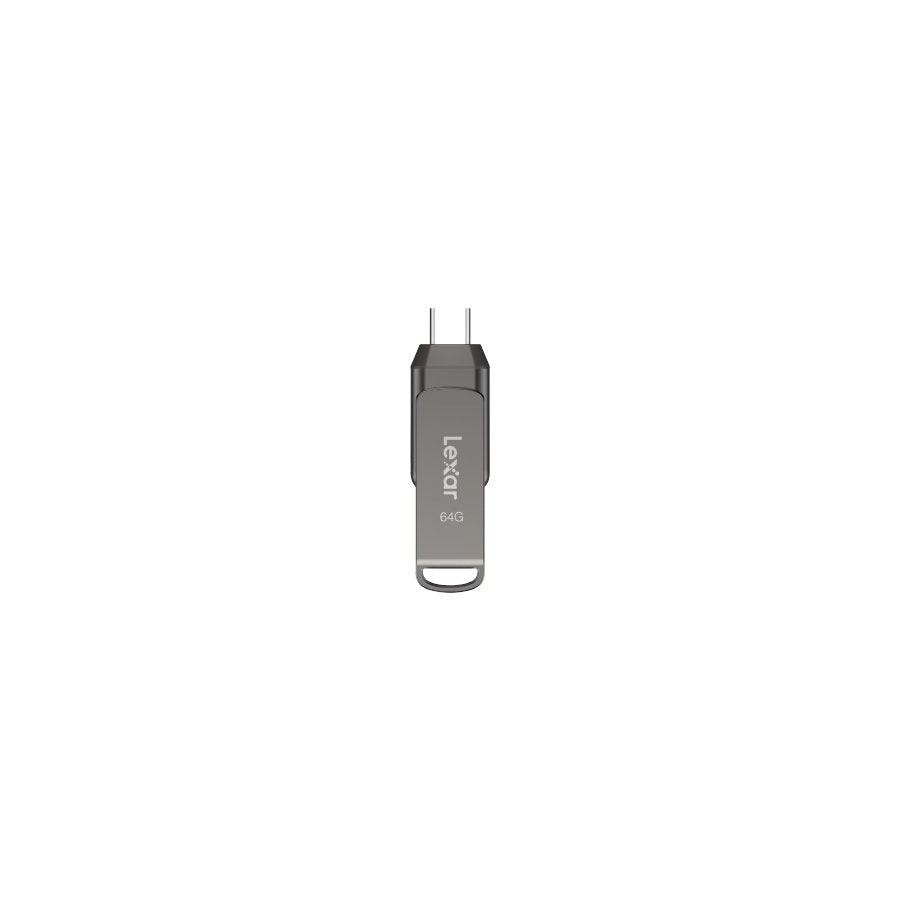 Lexar 64gb jumpdrive dual drive d400 usb 3.1 type-c
