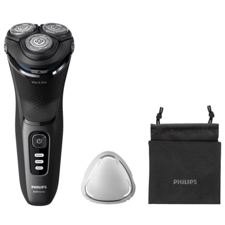 Philips s3244 12 afeitadora, mojada y seca, negra