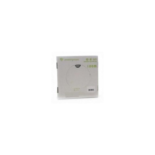 Powergreen bobina de cable cat 6 utp 100 metros rigido caja 100 m gris