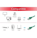 Equip cable de red u/utp categoria 6 10m color verde