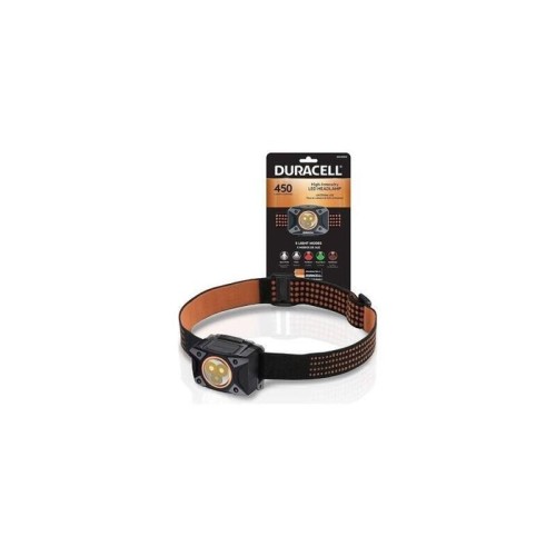 Duracell linterna led frontal 450 lumenes 60m 3xaaa 8555-dh450sa