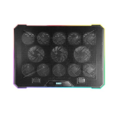 Soporte refrigerante mars gaming mnbc23 para portátiles hasta 17' iluminación led
