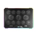 Soporte refrigerante mars gaming mnbc23 para portátiles hasta 17' iluminación led