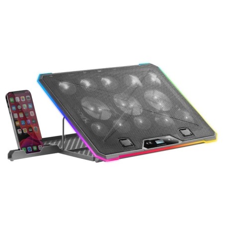 Soporte refrigerante mars gaming mnbc23 para portátiles hasta 17' iluminación led