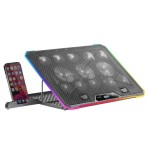 Soporte refrigerante mars gaming mnbc23 para portátiles hasta 17' iluminación led