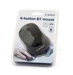 Gembird raton bluetooth 1600dpi 6 botones gris muswb2