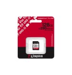 Kingston sdxc 128gb canvas react plus sdxc uhs-ii 280r/100w u3 v60