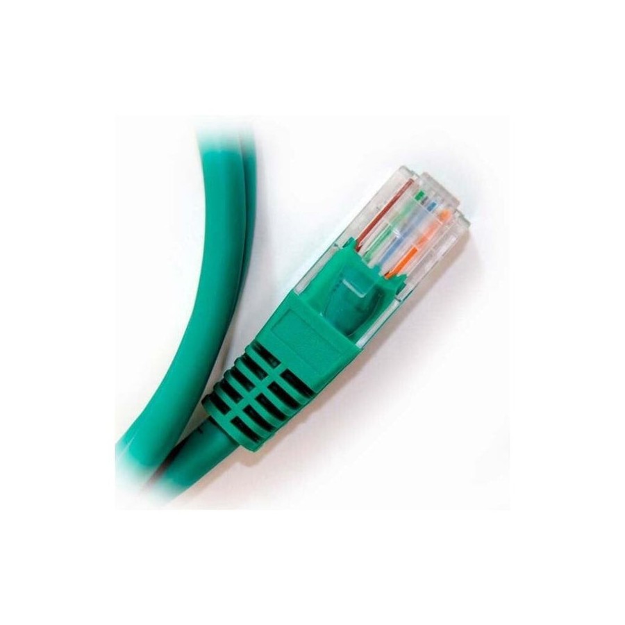 Powergreen latiguillo color verde rj45 cat 5e utp 0.5 metros 0.50 m verde