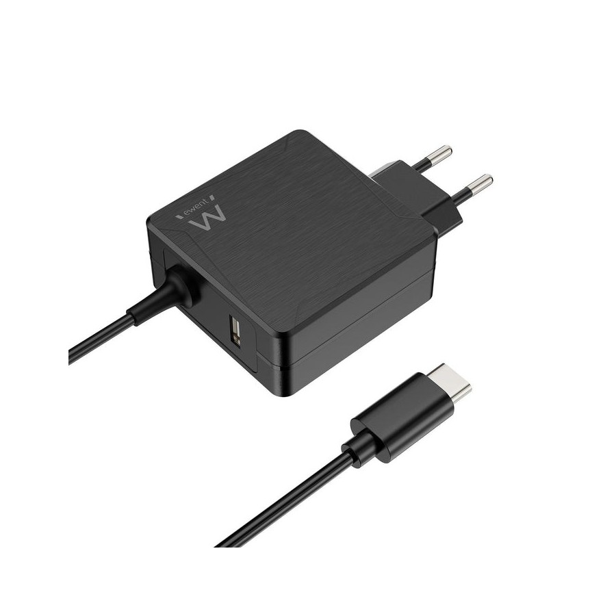 Cargador de pared usb tipo c ewent ew3978 1 x usb tipo a 65w