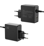 Cargador de pared usb tipo c ewent ew3978 1 x usb tipo a 65w