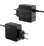 Ewent cargador usb-c pd 45w +puerto usb-a