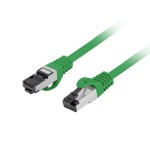Lanberg cable de red cat 8 1 s ftp lszh cu 0.5m verde fluke passed