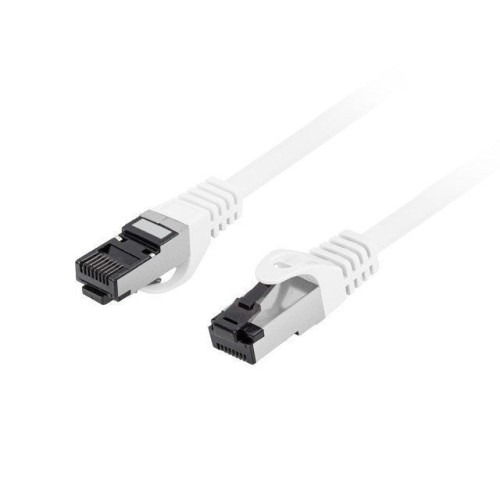 Lanberg cable de red cat 8 1 s ftp lszh cu 0.5m blanco fluke passed
