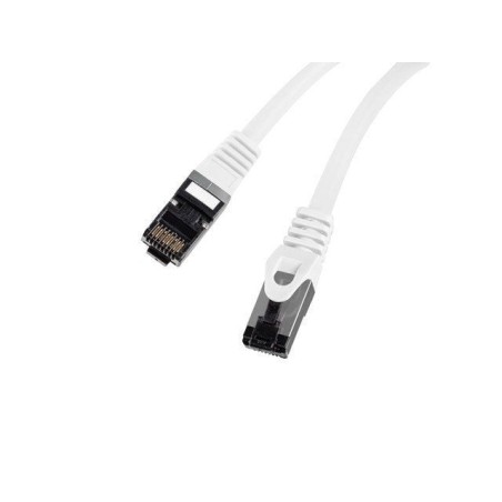 Lanberg cable de red cat 8 1 s ftp lszh cu 0.5m blanco fluke passed