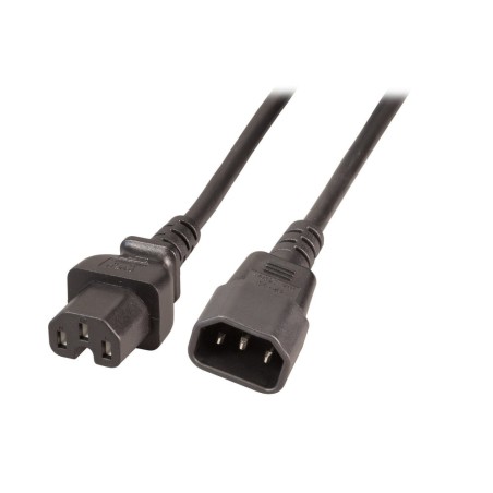 Efb elektronik ek585.1v2 cable de alimentacion negro 1 m iec c14 iec c15