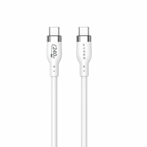 Hyper hj4002whgl cable usb 2 m usb 2.0 usb c blanco