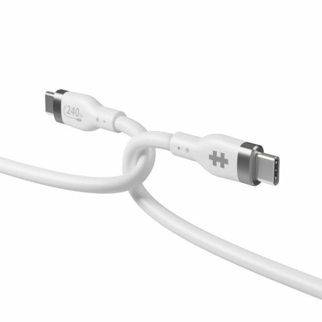 Hyper hj4002whgl cable usb 2 m usb 2.0 usb c blanco