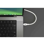 Hyper hj4002whgl cable usb 2 m usb 2.0 usb c blanco