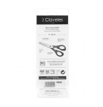 Tijera cocina ergo 8" d 3 claveles