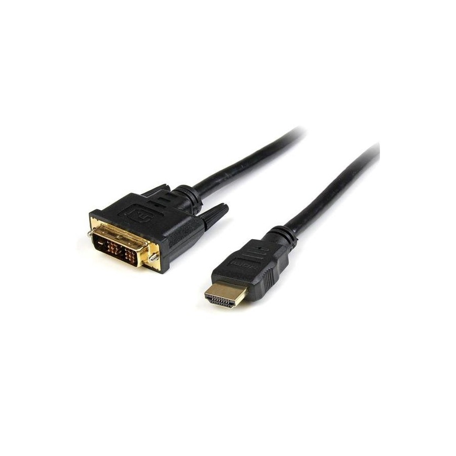 Startech cable hdmi a dvi-d m/m 2m negro