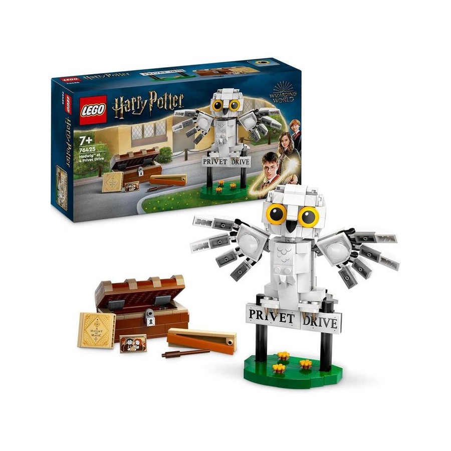 Lego 76425 harry potter hedwig en el número 4 de privet drive