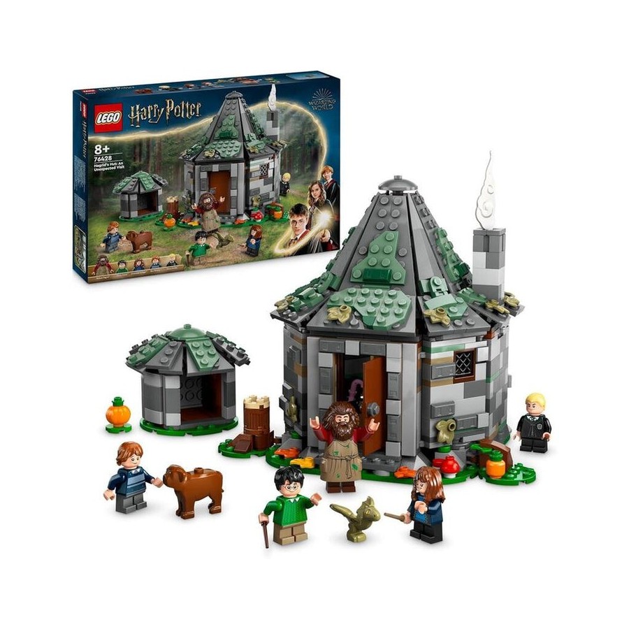 Lego 76428 harry potter cabaña de hagrid