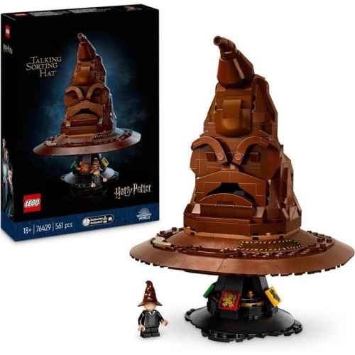 Lego 76429 harry potter der sprechende hut, juguete de construcción 76429