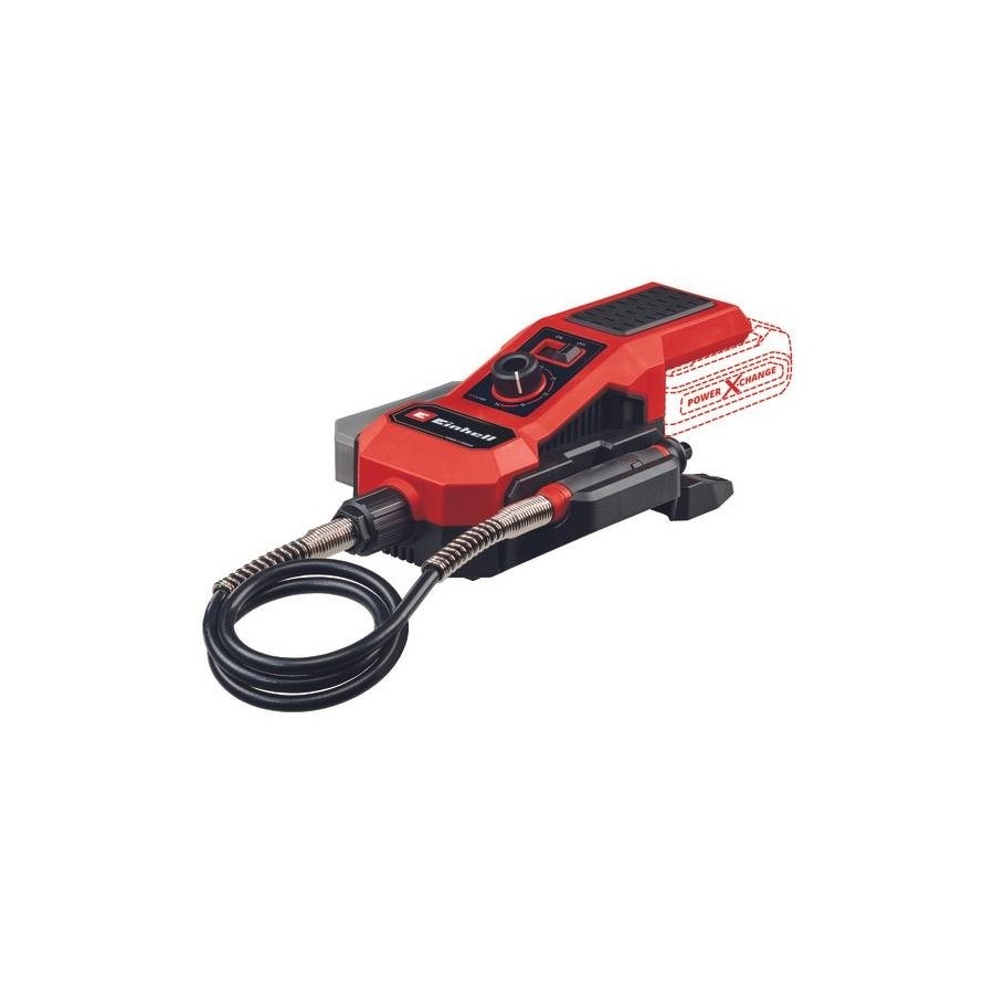 Amoladora  einhell te-mt 18/34 li-solo recta rojo/negro sin batería ni cargador.
