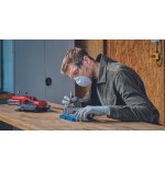 Amoladora  einhell te-mt 18/34 li-solo recta rojo/negro sin batería ni cargador.