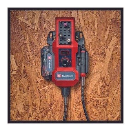 Amoladora  einhell te-mt 18/34 li-solo recta rojo/negro sin batería ni cargador.