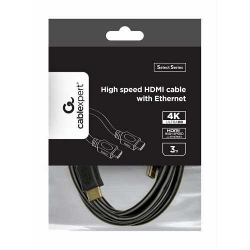 Gembird cable hdmi v1.4 high speed 3m ethernet ccs negro cc-hdmi4l-10