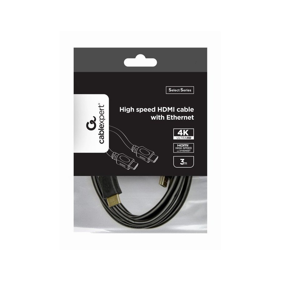 Gembird cable hdmi v1.4 high speed 3m ethernet ccs negro cc-hdmi4l-10