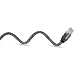 Goobay cable ethernet usb-c 3.2 gen1 macho  rj-45 macho, lan negro/plateado, 2 metros 70698