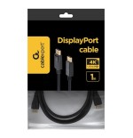 Gembird cable displayport 1m negro  cc-dp-1m