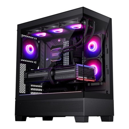 Caja pc  phanteks xt view temperojo glass windows, d-rgb - negro