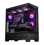 Caja pc  phanteks xt view temperojo glass windows, d-rgb - negro