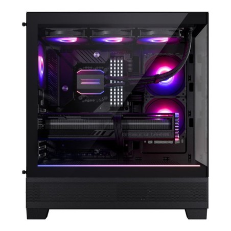 Caja pc  phanteks xt view temperojo glass windows, d-rgb - negro