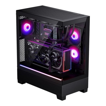 Caja pc  phanteks xt view temperojo glass windows, d-rgb - negro
