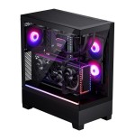 Caja pc  phanteks xt view temperojo glass windows, d-rgb - negro